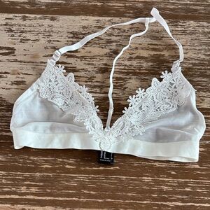 Delicate White Lace Bralette - Women Intimates & Sleepwear